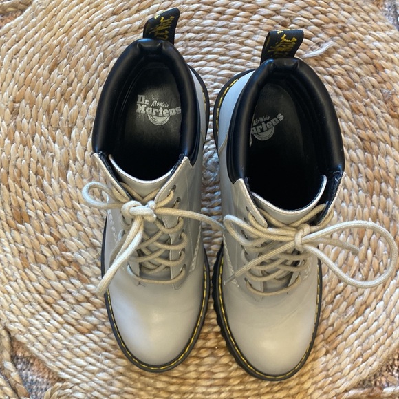 sold on Ⓜ️: RARE Dr Martens Averil Boot Heels in Alpaca sz 7 - Picture 5 of 8